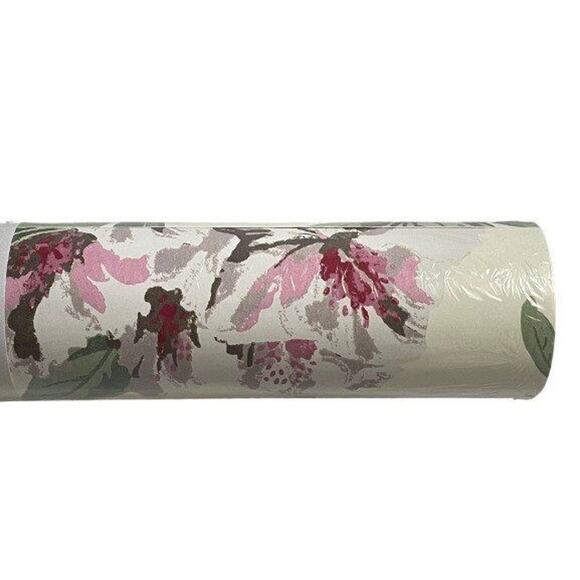 Laura Ashley Wallpaper Adeline Dusky Rose Floral Roll More Available NEW - Picture 4 of 7